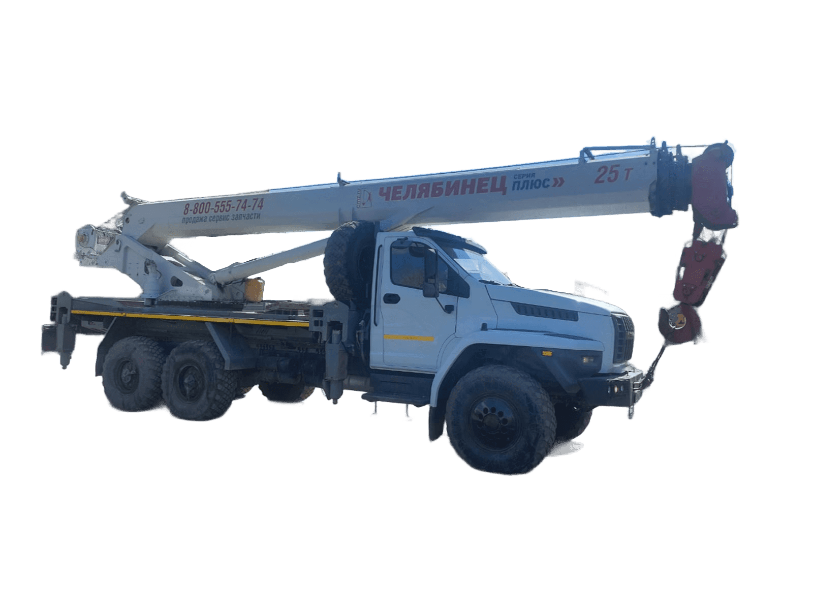 Автокран Челябинец КС-55732 на шасси Урал NEXT